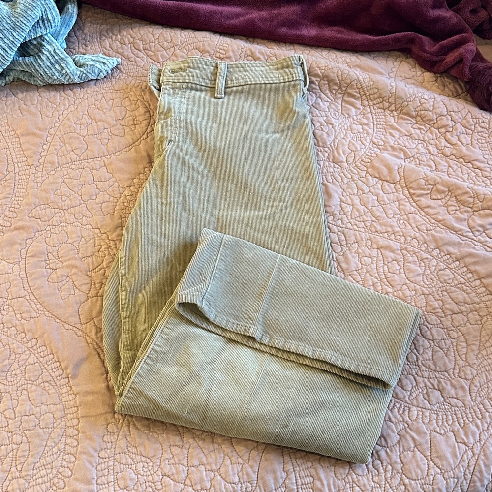 Universal thread sailor wide leg cords